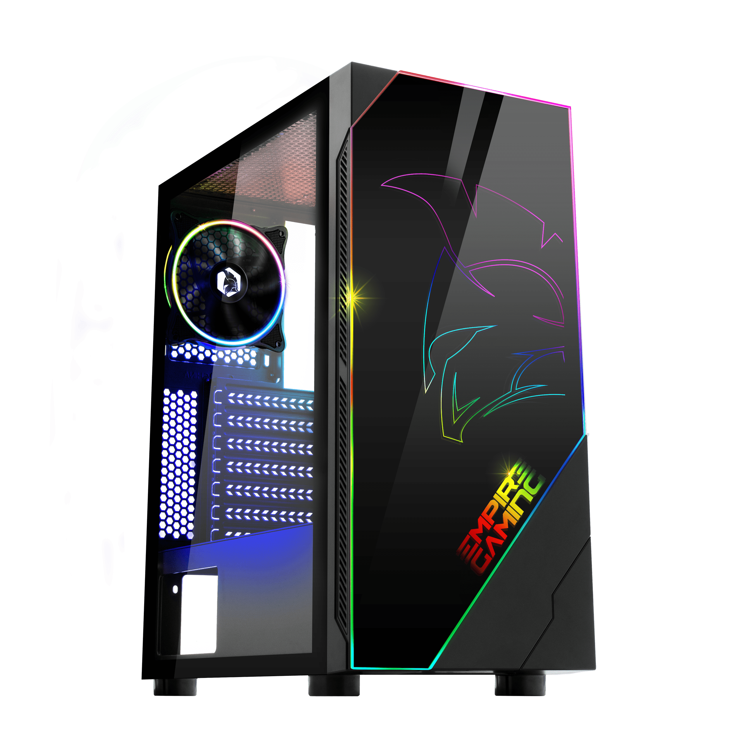 EMPIRE GAMING - Boitier PC Gamer Ruby - ARGB Moyenne Tour ATX